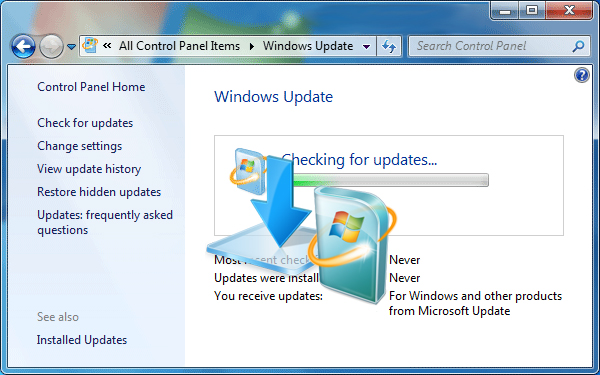 My computer automatically reboots to install updates